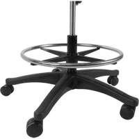 Mesh Work Stool, Mobile, Adjustable Height, 450 lbs. Capacity Nassau Supply