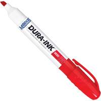 Dura-Ink&reg; Marker #55, Red, Chisel Tip Nassau Supply