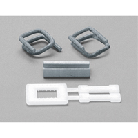 Seals & Buckles for Polypropylene Strapping, Plastic, Fits Strap Width 1/2" PA498 | Nassau Supply