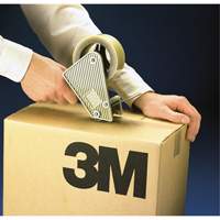 Tartan 369 Box Sealing Tape, Acrylic Adhesive, 1.6 mils, 48 mm (1-22/25") x 100 m (328') Nassau Supply