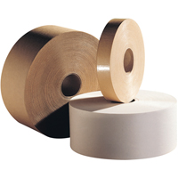Gummed Tapes - Standard Tape, 60 mm (2-9/25") x 182.88 m (600'), Kraft Nassau Supply