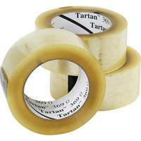 Tartan 369 Box Sealing Tape, Acrylic Adhesive, 1.6 mils, 48 mm (1-22/25") x 132 m (432') Nassau Supply