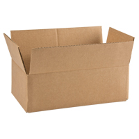 Boîte en carton ondul&eacute;, 18" lo x 6" la x 4" h, ondulations C Nassau Supply