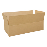 Cardboard Box, 48" x 24" x 12", Flute C PE805 | Nassau Supply