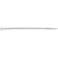 Cable Ties, 8" Long, 50 lbs. Tensile Strength, Natural PF389 | Nassau Supply