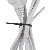 Cable Ties, 4" Long, 18 lbs. Tensile Strength, Black PF386 | Nassau Supply