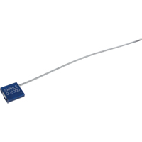 Scell&eacute;s haute s&eacute;curit&eacute; FlexiGrip, 12", M&eacute;tal, Scell&eacute; &agrave; c&acirc;ble Nassau Supply