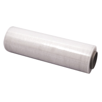 World Wrap Hand Stretch Wrap, Cast, 80 Gauge (20.3 micrometers), 14" x 1476' PF718 | Nassau Supply
