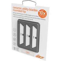 Slice Lames &agrave; extr&eacute;mit&eacute; arrondie pour couteau utilitaire en c&eacute;ramique, Style Simple Nassau Supply