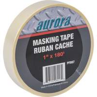 General Purpose Masking Tape, 24 mm (1") x 55 m (180'), Beige Nassau Supply