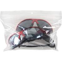 Sacs en poly, Refermable, 6" x 9", 2 mils Nassau Supply