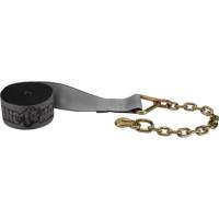 Winch Strap with Chain Anchor Nassau Supply