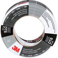DT8 All-Purpose Duct Tape, 8 mils, Black, 48 mm (2") x 55 m (180') PG118 | Nassau Supply