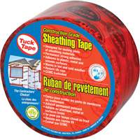 Contractors Sheathing Tape, 60 mm (2-3/8") x 55 m (180.4'), Red PG706 | Nassau Supply