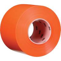 Durable Floor Marking Tape 971, 4" x 108', Vinyl, Orange Nassau Supply
