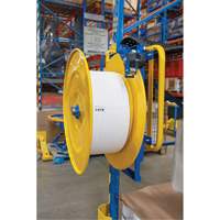 Distributeur de feuillards, Feuillard Polyester/Acier/Polypropyl&egrave;ne, Dia de noyau 16"/8", largeur de rouleau 3"/8"/6" Nassau Supply
