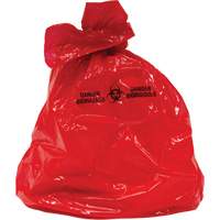 Waste Bags, Bio-Hazard, 38" L x 30" W, 2 mils Nassau Supply