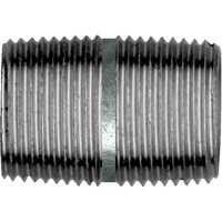 Raccord Court, Galvanis&eacute;, 1", NPT x NPT Nassau Supply