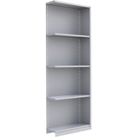 &eacute;l&eacute;ment de rayonnage Interlok, Acier, Sans boulons, Capacit&eacute; 800 lb, 36" la x 100" h x 24" p Nassau Supply