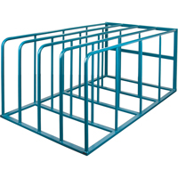 Supports verticaux standards pour rev&ecirc;tements en feuilles, 84" la x 50" p x 36-3/4" h, Capacit&eacute; de 4000 lb Nassau Supply
