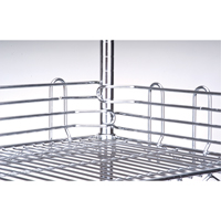 Ledge for Chromate Wire Shelving Nassau Supply
