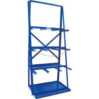 Bar Storage Rack, Vertical, 3 Levels, 36" W x 24" D x 84" H, 3000 lbs. Cap. RL922 | Nassau Supply