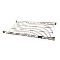 Wire Slanted Shelf, 18" W x 36" D, 400 lbs. Capacity Nassau Supply