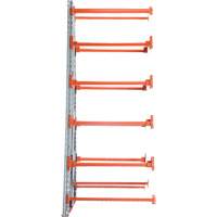 Add-On Reel Rack Section, 4 Rod, 48" W x 36" D x 123" H RN649 | Nassau Supply