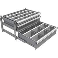 Cabinet d'entreposage &agrave; tiroirs int&eacute;gr&eacute; Interlok Nassau Supply