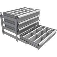 Cabinet d'entreposage &agrave; tiroirs int&eacute;gr&eacute; Interlok Nassau Supply
