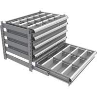 Cabinet d'entreposage &agrave; tiroirs int&eacute;gr&eacute; Interlok Nassau Supply