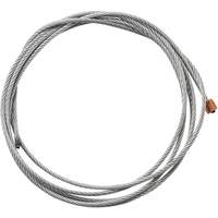 Galvanized Steel Cable, 8' Length Nassau Supply