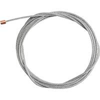 Galvanized Steel Cable, 10' Length Nassau Supply