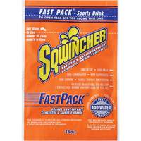 Sqwincher&reg; Boisson de r&eacute;hydratation Fast Pack, Emballage-portion, Orange Nassau Supply