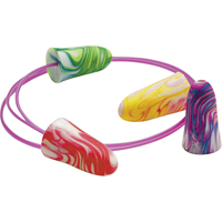 SparkPlugs&reg; Foam Earplugs, Bulk - Box, Corded Nassau Supply