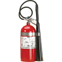 Aluminum Cylinder Carbon Dioxide (CO2) Fire Extinguishers, BC, 10 lbs. Capacity SAJ099 | Nassau Supply