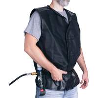 Vortex Cooling Vest with Plastic Cooler, Large, Black SAK321 | Nassau Supply