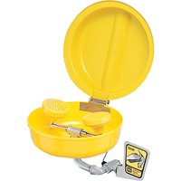 Eye/Face wash With Cover, Wall-Mount Installation, Plastic Bowl Nassau Supply