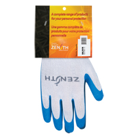 Gants enduits tricot&eacute; sans couture en caoutchouc naturel, 10, R&ecirc;vetement Latex de caoutchouc, Calibre 10, Enveloppe en Polyester/Coton Nassau Supply