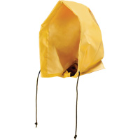 Neo-Slick Chemical & Acid Resistant Rain Hood, One Size, Yellow, PVC Nassau Supply