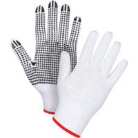 Gants tricot&eacute;s &agrave; pois, Poly/coton, Un c&ocirc;t&eacute;, Calibre 7, T-Grand Nassau Supply