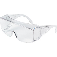 98 Series XL OTG Safety Glasses, Clear Lens, ANSI Z87+/Meets/Exceeds CSA Z94.3 Nassau Supply