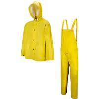 Tornado Economy Suit, PVC, 5X-Large, Yellow Nassau Supply