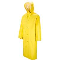 Tornado Long Coat, PVC, 5X-Large, Yellow Nassau Supply