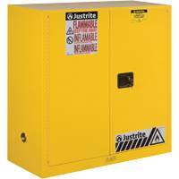 Sure-Grip&reg; Ex Flammable Storage Cabinets, 30 gal., 2 Door, 43" W x 44" H x 18" D Nassau Supply