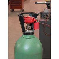 Dispositifs de verrouillage pour soupape comprim&eacute;, Type Bouteille de gaz Nassau Supply