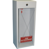 Surface-Mounted Fire Extinguisher Cabinets, 8.5" W x 20.5" H x 6" D Nassau Supply