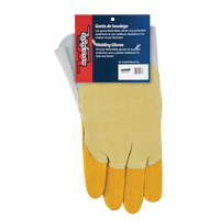Gants de soudage pour pipelinier, Cuir de vache refendu, Taille Grand Nassau Supply