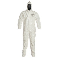 Combinaisons Tychem 4000, 2T-Grand, Blanc Nassau Supply