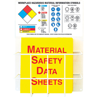 Haz-Mat Basket Style Centre Boards, English, Binders Included Nassau Supply